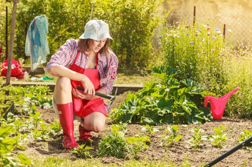 Local garden experts at work